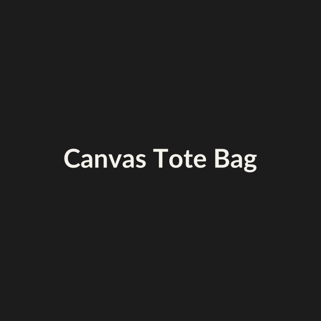 Canvas Tote Bag